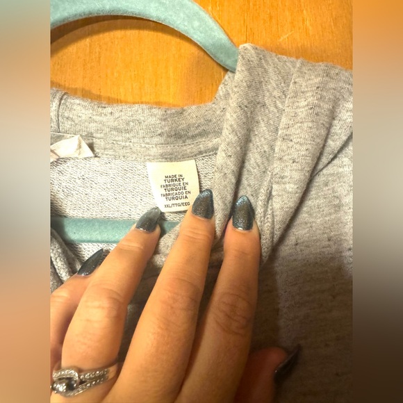 LEVI’S Women’s Sportswear Logo Hoodie in Heather Grey, XXL - Picture 6 of 6